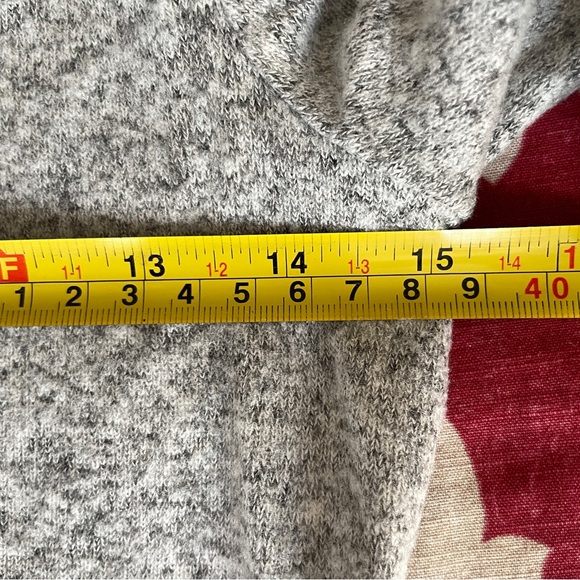 NAF NAF Gray and White Lace Sweater XS - Picture 10 of 11